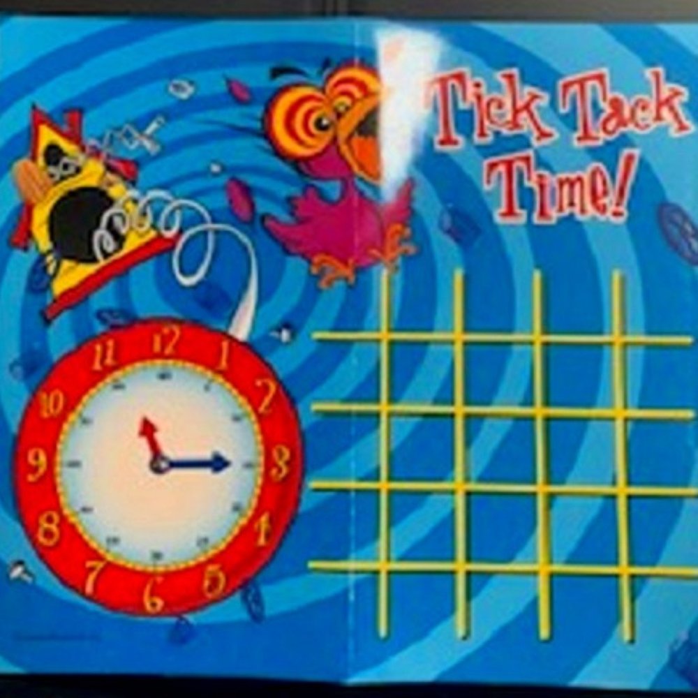 NWT Learning Resources Tick Tack Time Telling Game